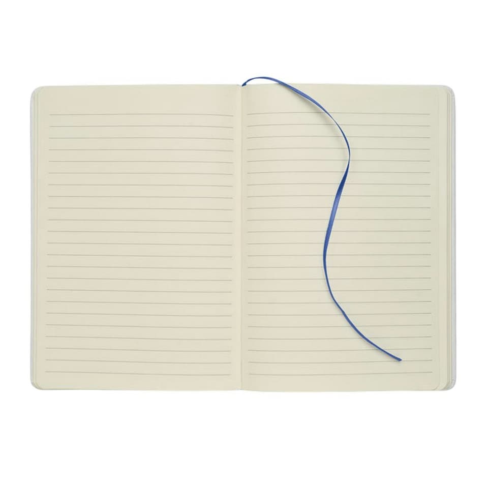 image 1 of MidOcean Route White A5 Notebook - Blue/White - One Size