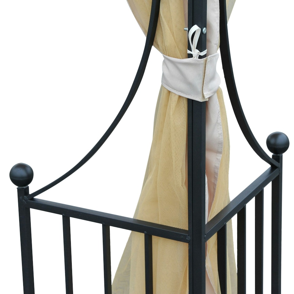 image 1 of Outsunny Gazebo Party Tent Canopy Sun Shade for Patio Garden 3x3(m)