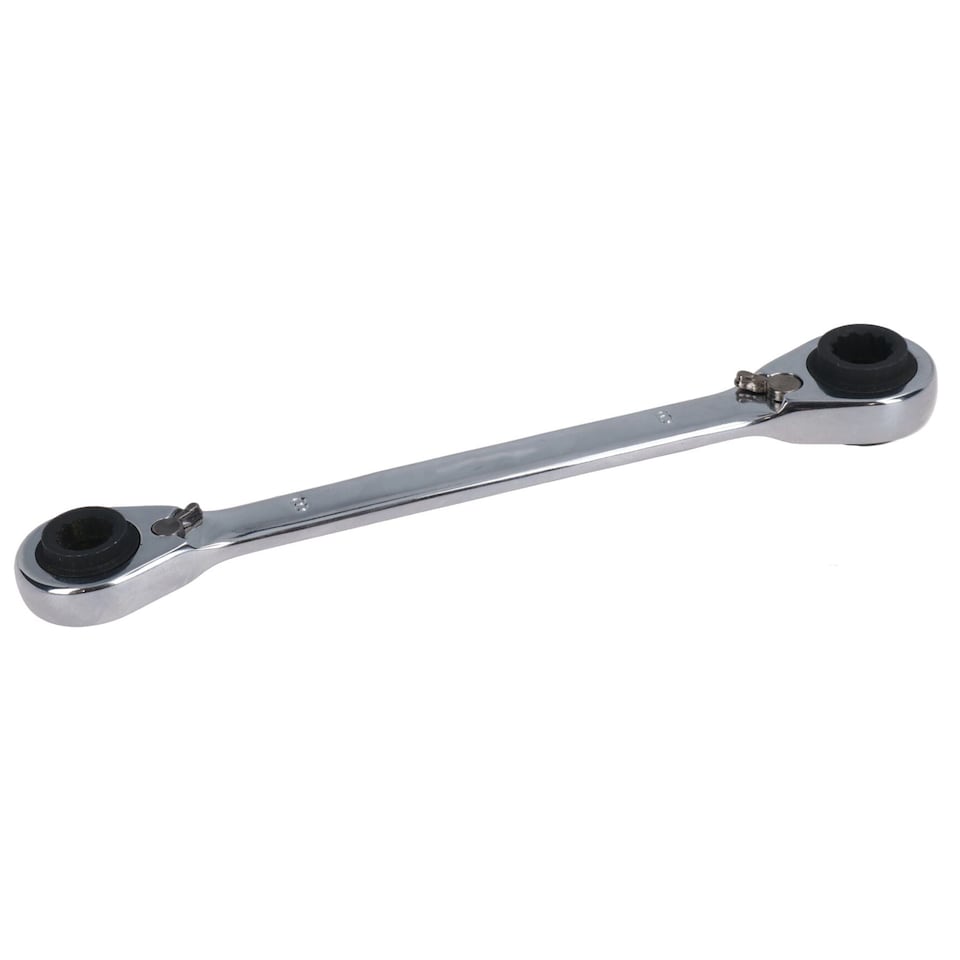 image 1 of 4 in 1 Double Ended Reversible Ratchet Spanner 8mm 9mm 10mm 11mm 72 Teeth