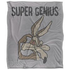 Looney Tunes Super Genius Doodle Blanket - Multicoloured - One Size