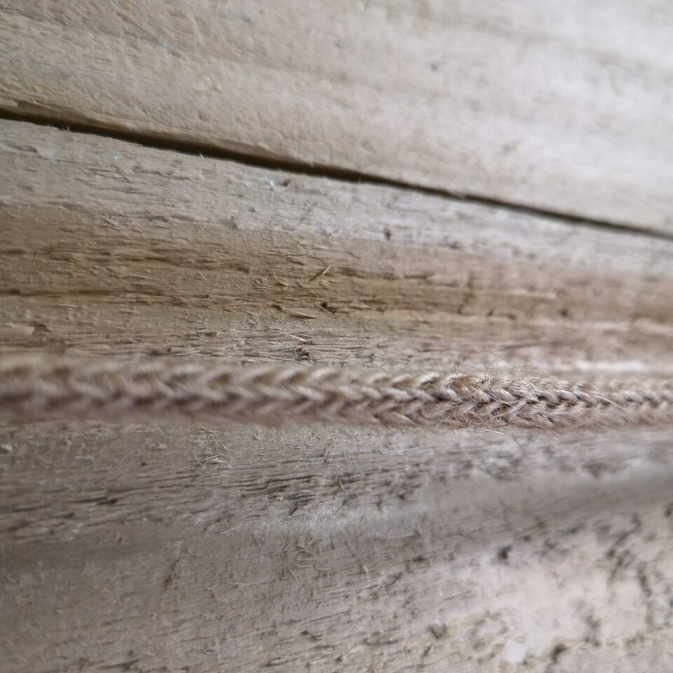 image 1 of 10 A60 Bulb 4.5m Jute Rope Party Festoon Outdoor Lights in Warm White | White | Warm White