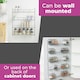 image 3 of Neo 3 Tier Spice Rack For Kitchen Door Cupboard or Wall