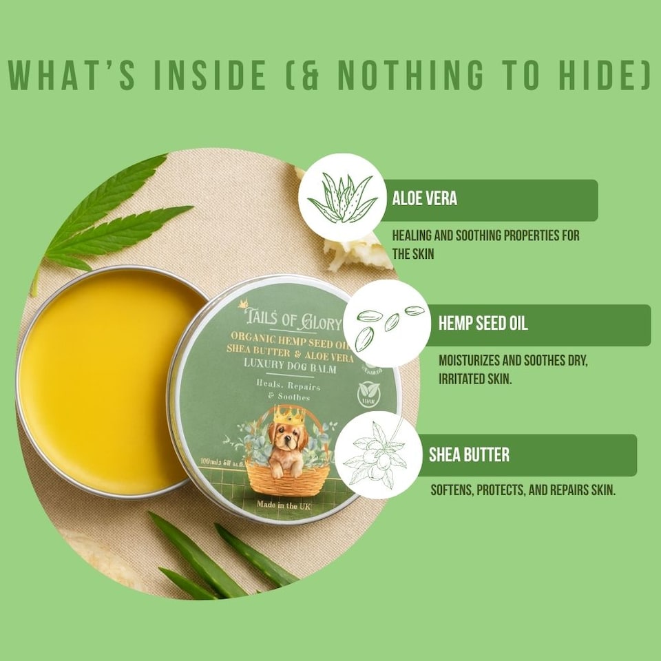 image 1 of Tails of Glory Organic Botanical Dog Balm