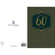image 4 of Sixty Men's 60th Birthday Card with Gold Foil