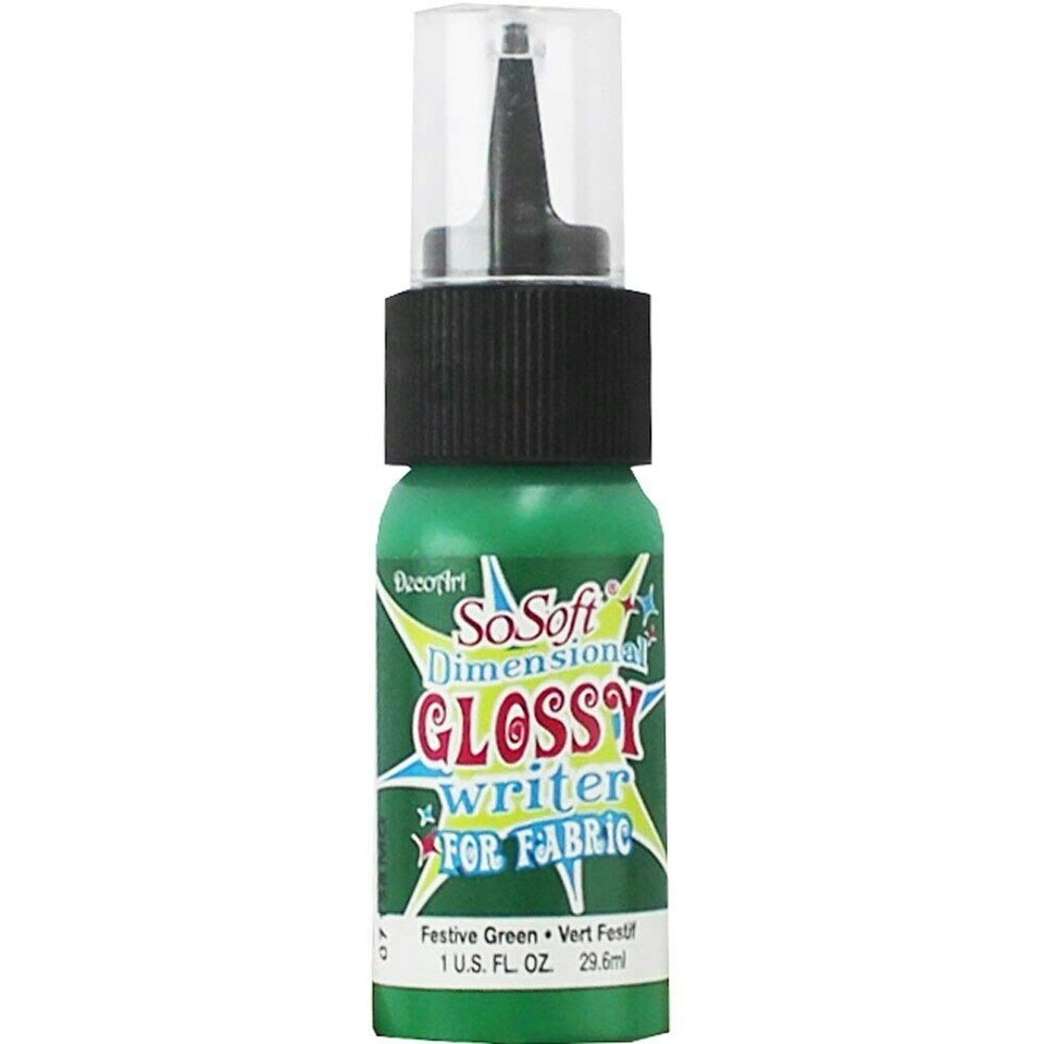 DA SoSoft Fabric Gloss Writer Festive Gr Multi
