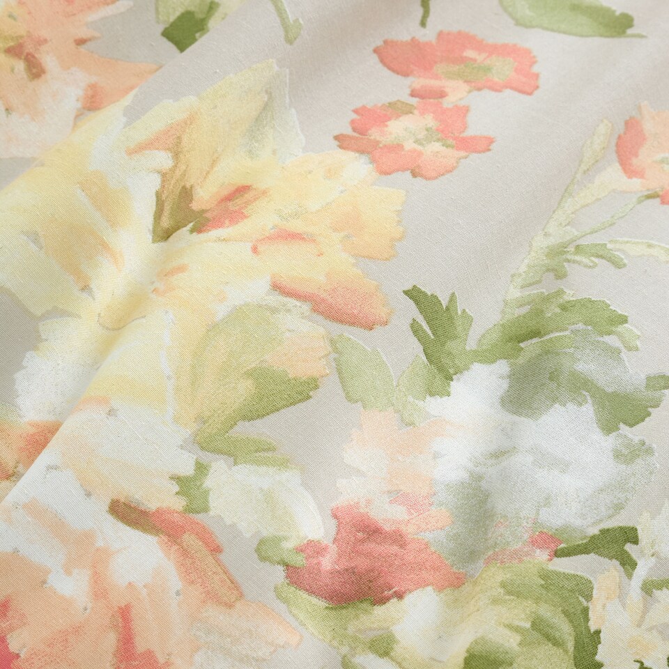 image 1 of D & D Flourette Duvet Cover Set Natural