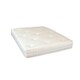 image 1 of 3-Tac Hand-Tufted Hybrid Mattress - 20cm Deep, Quilted Soft Sleep Surface | White | Double