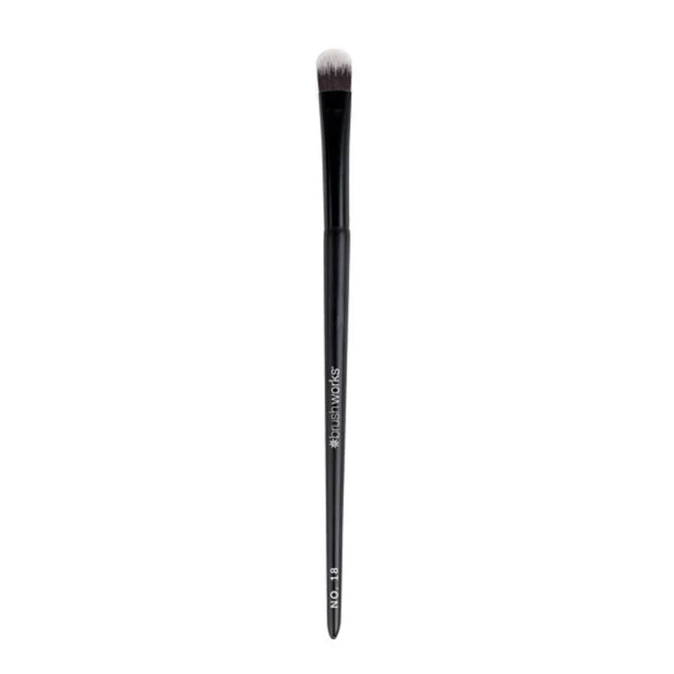 image 1 of Brushworks No. 18 Flat Eye Brush