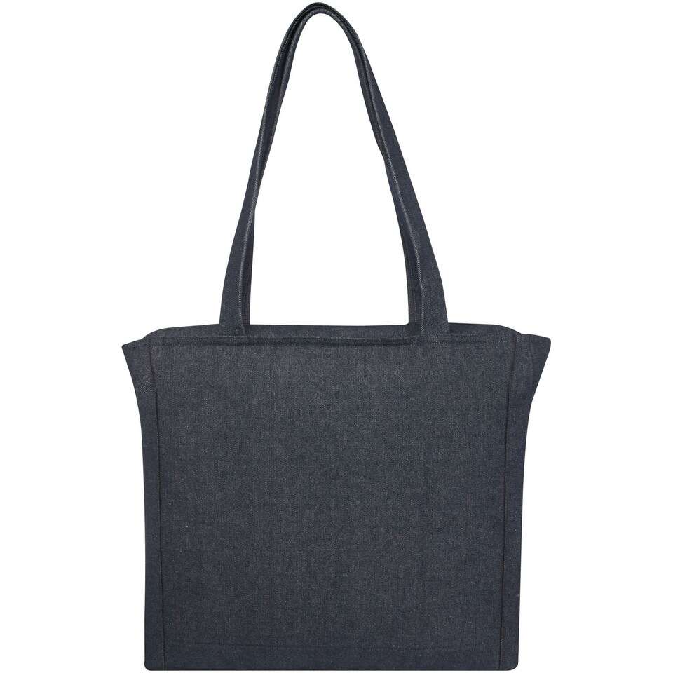 image 1 of Weekender Recycled Tote Bag - Denim - One Size Blue