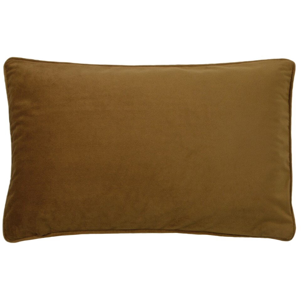 image 1 of Paoletti Cheetah Forest Velvet Cushion, Gold, 30 x 50cm