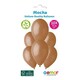 image 3 of Mocha Brown Bio Latex Balloons 33cm / 13 in - Pack of 10