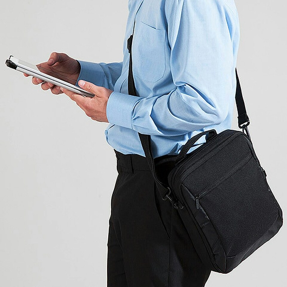 image 1 of Quadra Executive Ipad Case Bag - 4.5 Litres - Black - One Size