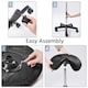 image 5 of Yaheetech Adjustable Salon Chair for Massage Black