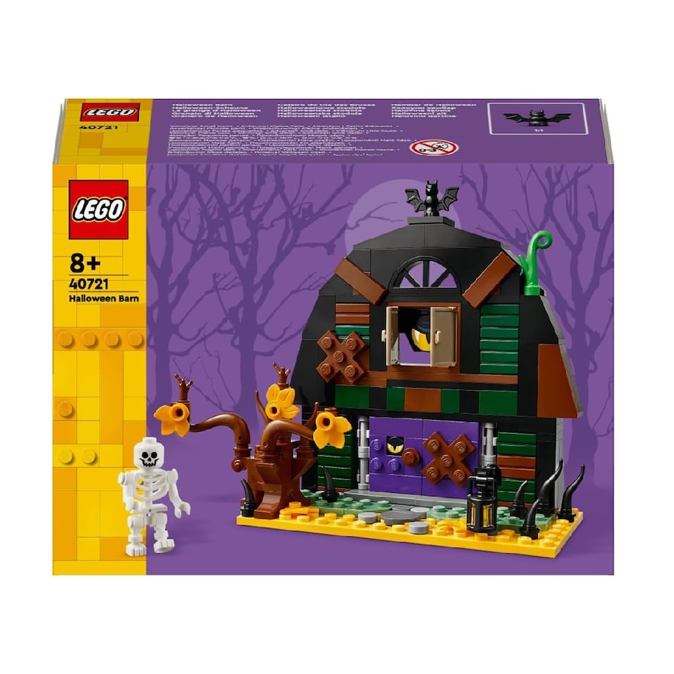 image 1 of Lego 40721 Halloween Barn 205 Piece Construction Set