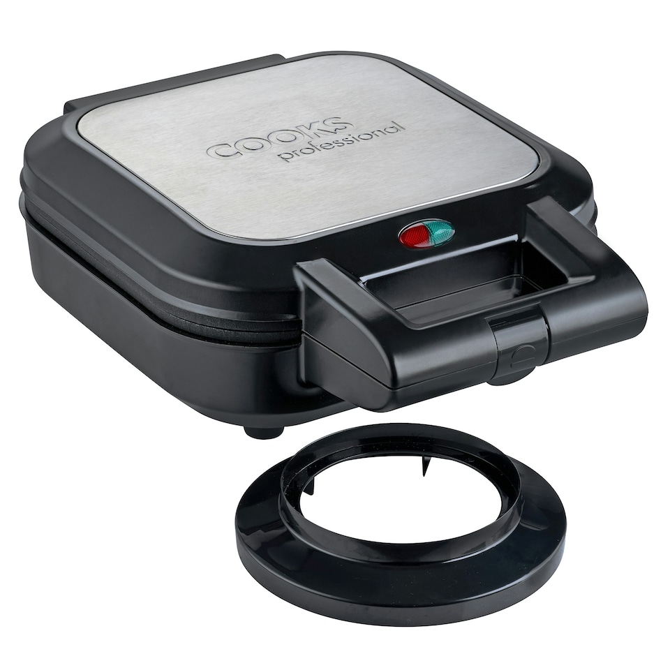 image 1 of Cooks Professional 4 Pie Maker Deep Fill Machine with Handy Cutter Included
