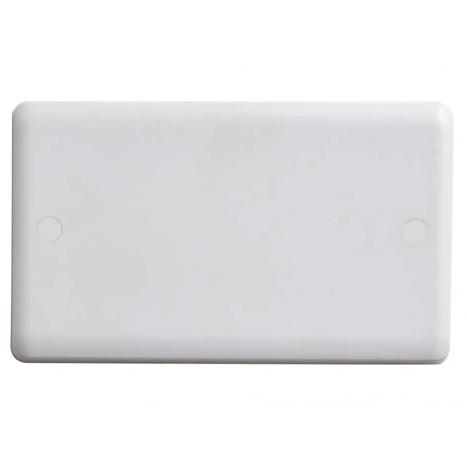 Deta Vimark Blanking Plate - Multi Colour - 2-Gang