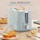 image 5 of HOMCOM Rapid Boil Kettle and Toaster Set Crumb Tray, 1.7L 3000W | Grey