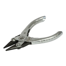 Maun Snipe Nose Parallel Pliers, Smooth Jaws 125mm - Multi Colour - One Size