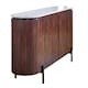 image 1 of Opal Sideboard with Marble Top & Metal Legs - L40 x W160 x H90 cm | Brown