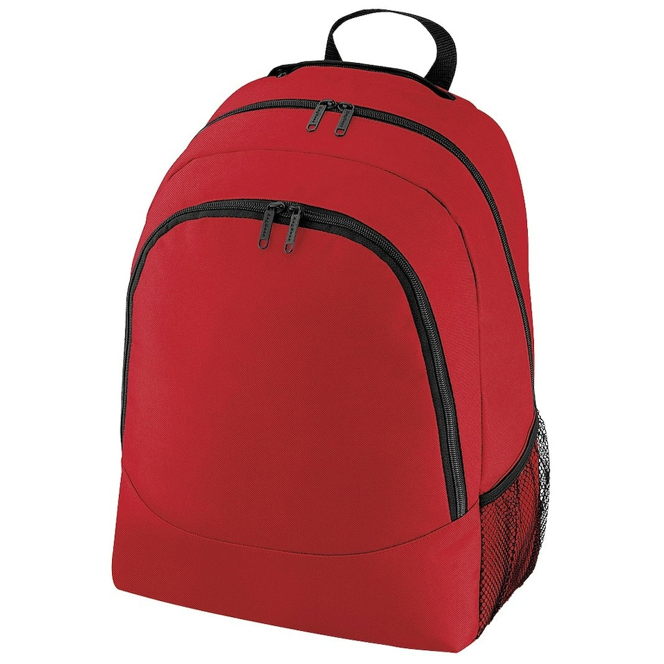 BagBase Plain Universal Backpack / Rucksack Bag (18 Litres) - Classic Red - One Size