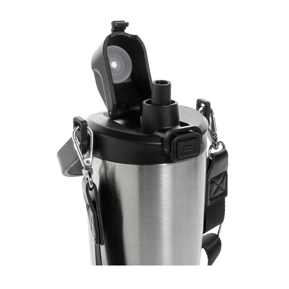 image 1 of Avira Ayala Lockable 600ml Tumbler | Silver | Silver | One Size | 1