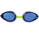 image 2 of Arena Childrens/Kids Tracks Swimming Goggles - Blue/White/Yellow - One Size