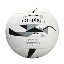 Murphys Childrens/Kids Gaelic Football - White/Black - 5