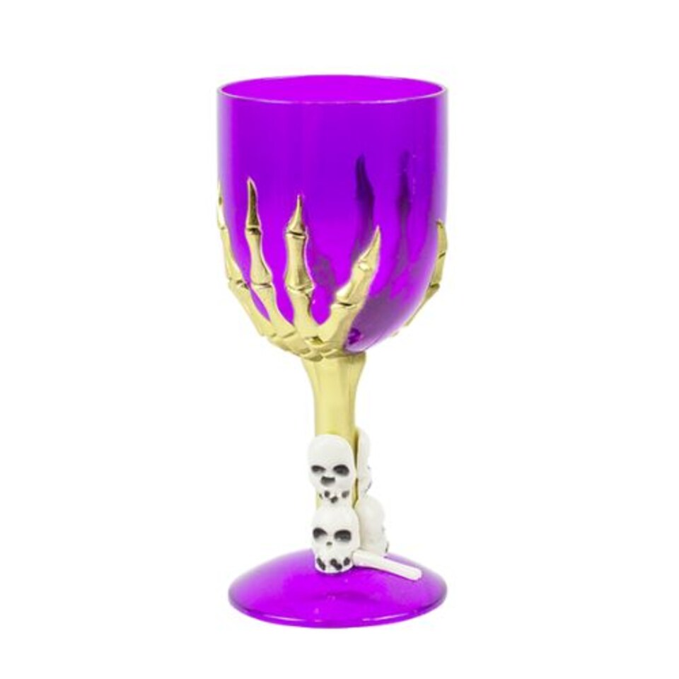 Halloween Decorative Wine Goblet Assorted Colours