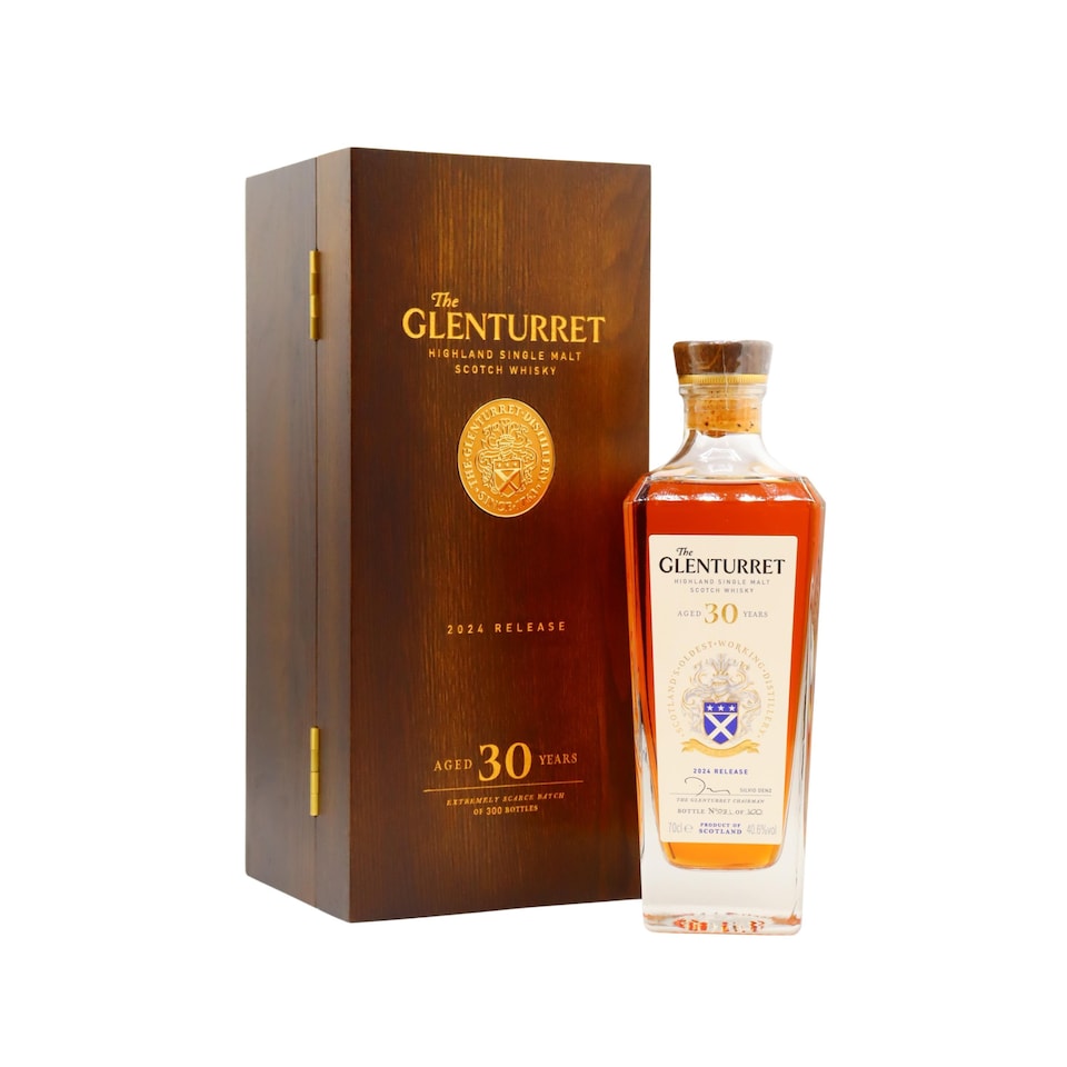 Glenturret - 2024 Release Single Malt Scotch 30 year old Whisky