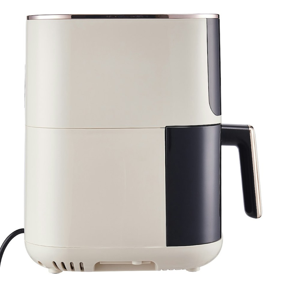 image 1 of Living and Home 4.7L Air Fryer with Touch Screen, White