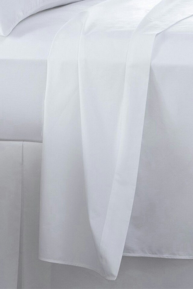 image 1 of Egyptian Cotton Deep Fitted Sheet - 400 Thread Count - 16" Deep - White - King | White | King