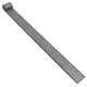 image 5 of Trailer Tailgate Strap Hinge Self Colour 12.5mm Pin Weld On 460mm Long 4pc Grey