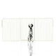 image 1 of Bettacare Premium Extra Tall Multi Panel Flexible Dog Barrier, up to 226cm Wide, White, 105cm Tall, Dog Barrier for Pets Dogs and Puppy White