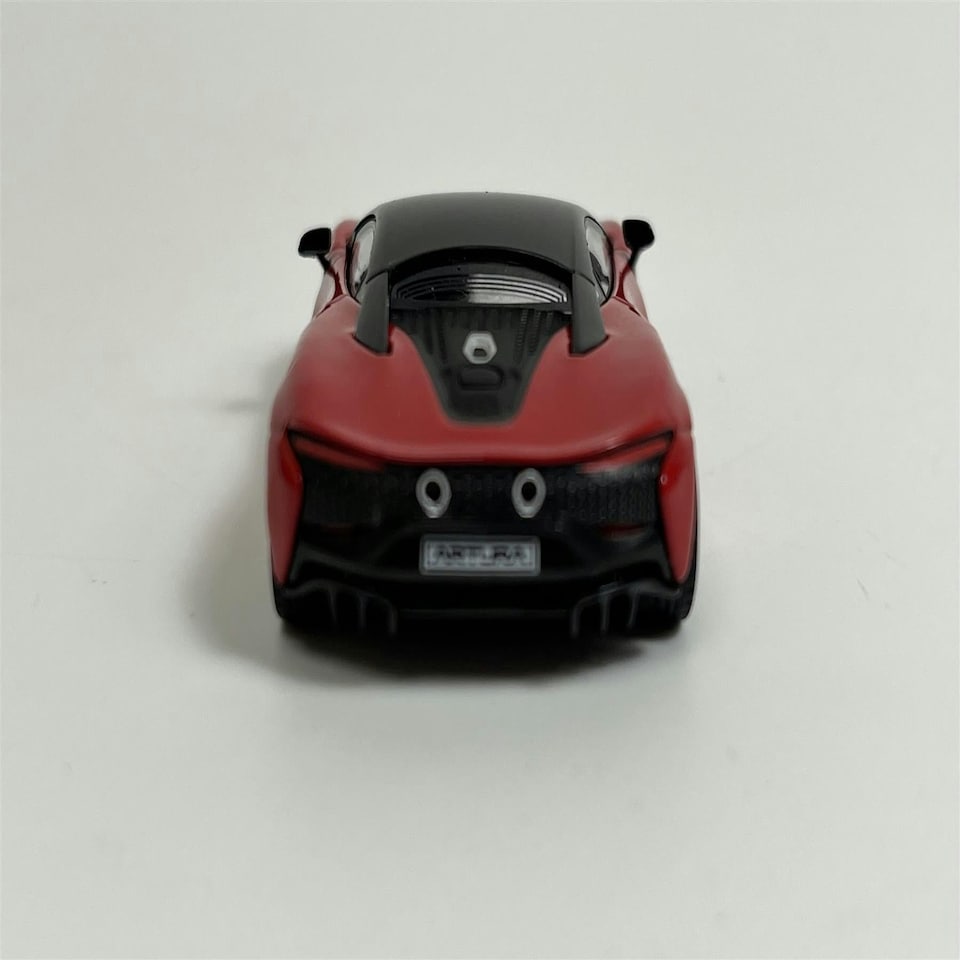 image 1 of McLaren Artura Vermillion Red LHD 1:64 Scale Mini GT MGT00532L
