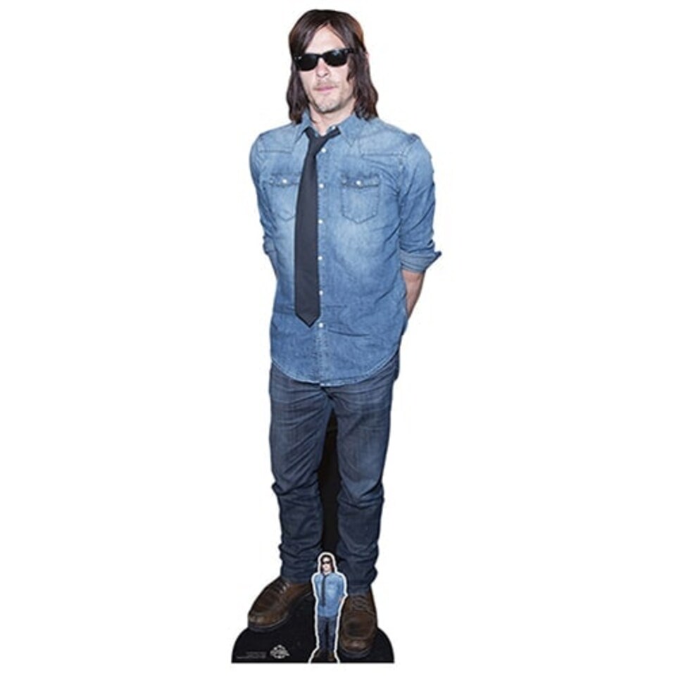 Norman Reedus Casual Lifesize Cardboard Cutout 179cm