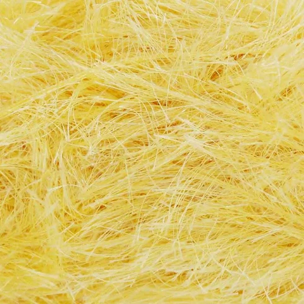 King Cole Yellow Tinsel Chunky Yarn (Value Pack 12 x 50g Balls) For Crochet, Knitting - 70m per ball