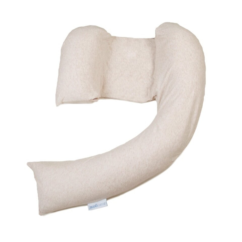 image 1 of Dreamgenii Pregnancy Pillow Beige Marl