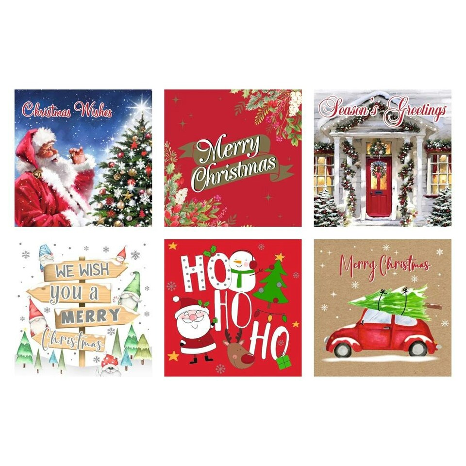 image 1 of Pack of 30 Assorted Christmas Boxed Cards