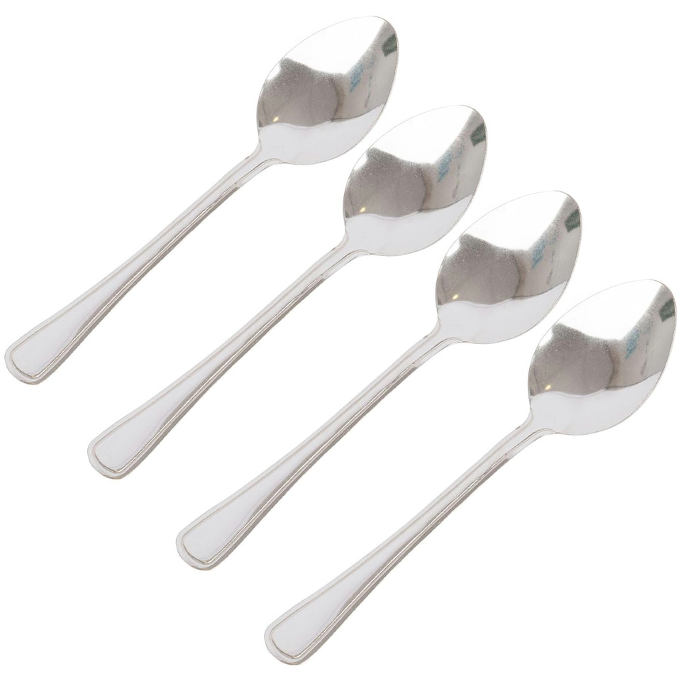 image 1 of Ashley Stainless Steel Dessert Spoons - Pack of 4