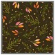 image 3 of Green branches (Picture Frame) Black | XS