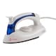 image 1 of Sew Easy Travel Steam Iron - 700W Compact Portable Iron with Fold-Down Handle & Non-Stick Soleplate