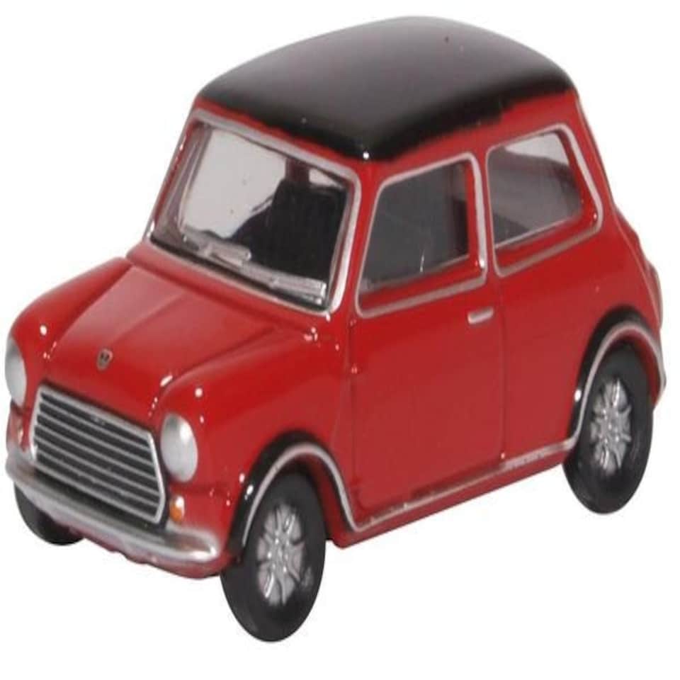 Oxford Diecast Mini Cooper S MkII Tartan Red/Black
