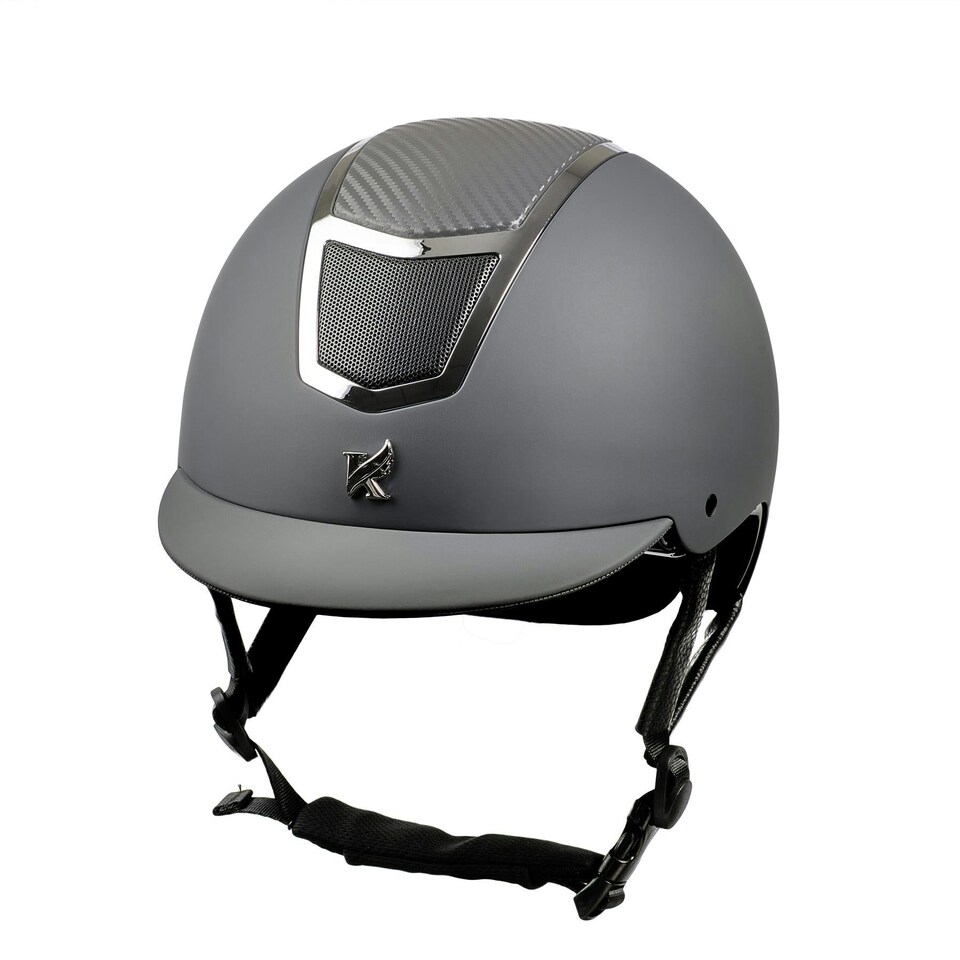 image 1 of Shires Karben Sienna Riding Hat - Adult Black | Size: 59-61cm
Colour: Black