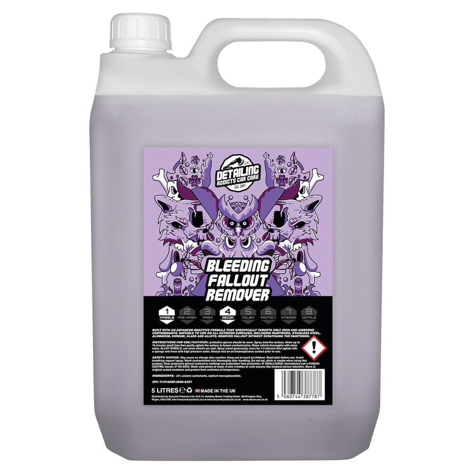 image 1 of Detailing Addicts Bleeding Fallout Remover 5L