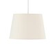 image 2 of Natural Cotton 23cm Tapered Cylinder Pendant or Lamp Shade Brown