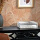image 1 of Monstera Leaf Wallpaper in Terracotta Multi