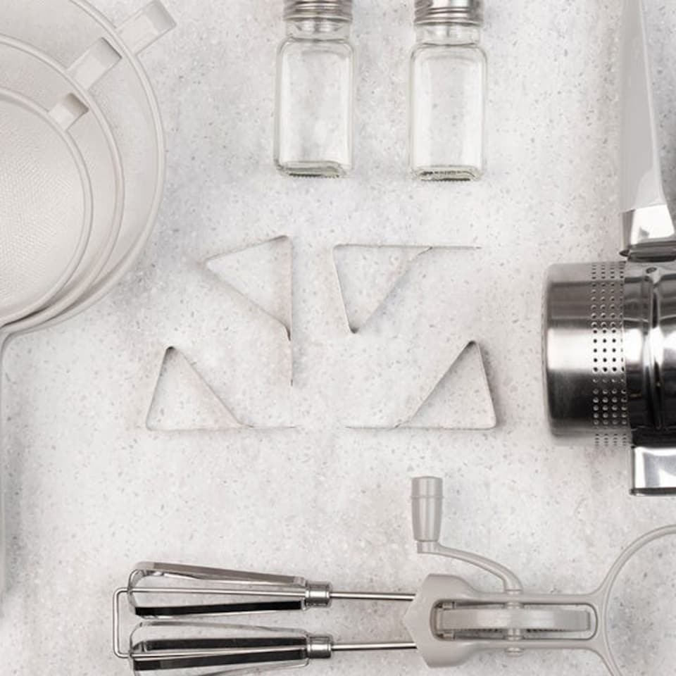 image 1 of Just The Thing Pack Of 4 Stainless Steel Tablecloth Clips