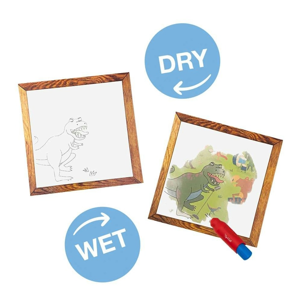 image 1 of Magic Painting World - Dinosaurs