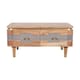 image 1 of Wilton 2 Drawers Coffee Table - Acacia Wood - L50 x W85 x H40 cm | Brown