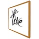 image 1 of Love type (Picture Frame) Brown | Oak | XS